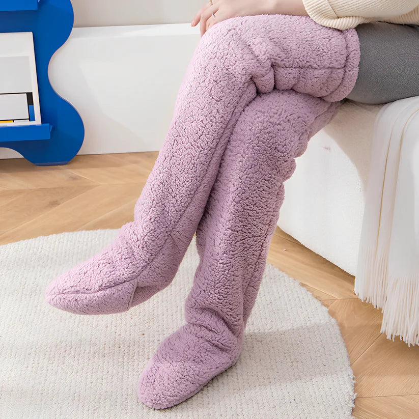 Plush Knee High Socks